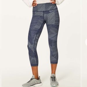 LULULEMON Wunder Under Crop (Hi-Rise)